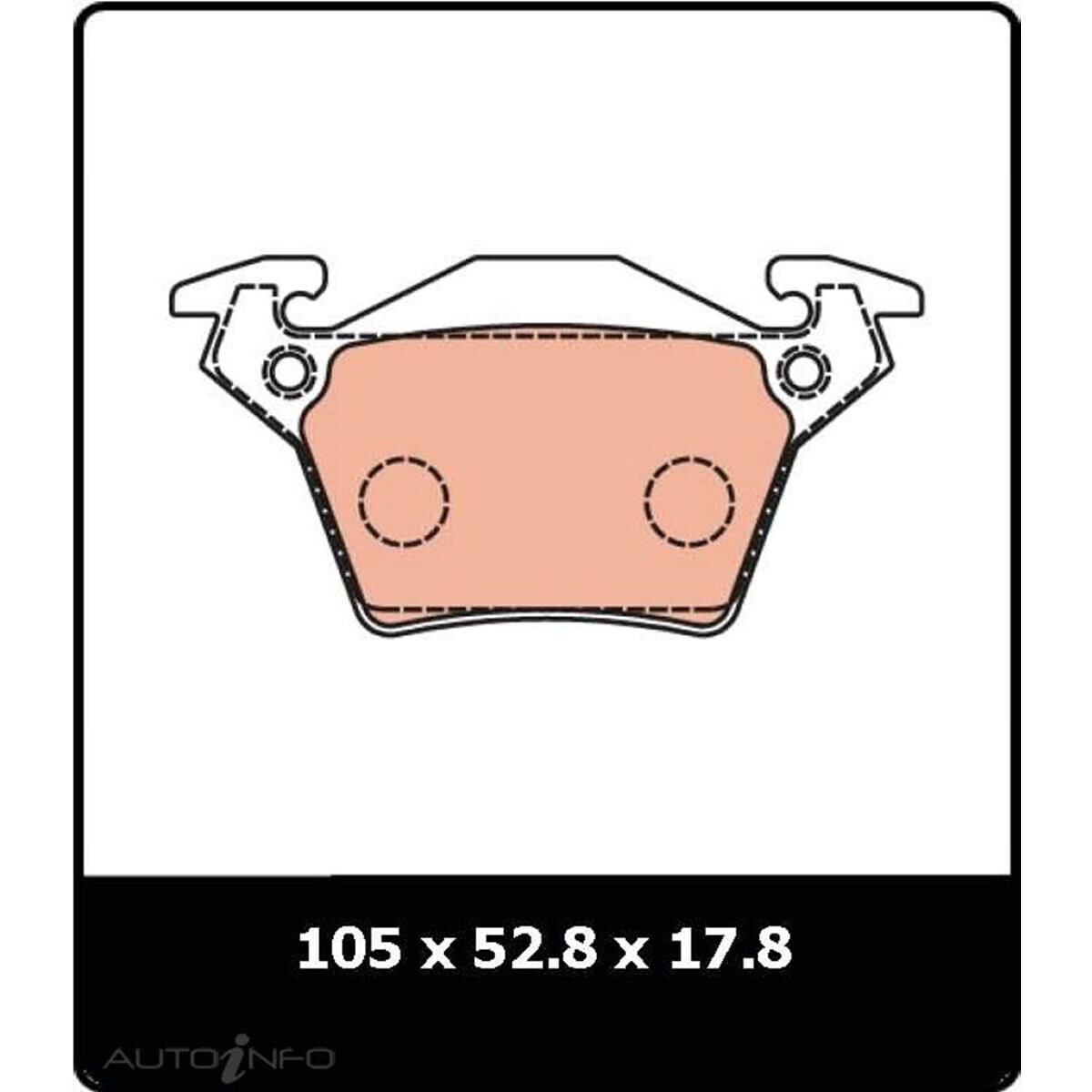 Remsa Brake Pads - 717 00 | Supercheap Auto