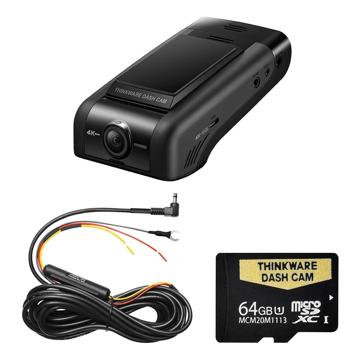 THINKWARE 4K DASH CAM 64GB U1000 PLUS, , scaau_hi-res