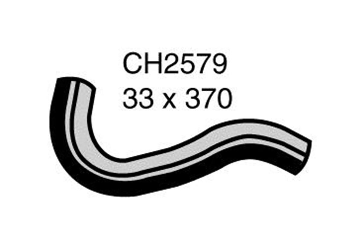 Radiator Upper Hose  - FORD COURIER PD - 2.5L I4  DIESEL - Manual & Auto, , scaau_hi-res
