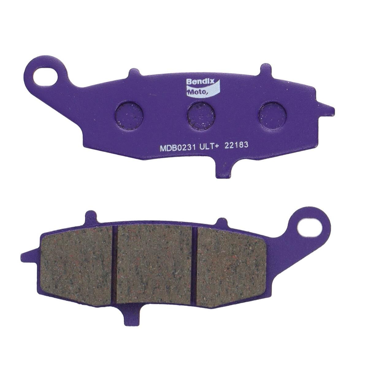 Bendix Moto Ultimate+ Motorcycle Pads, , scaau_hi-res