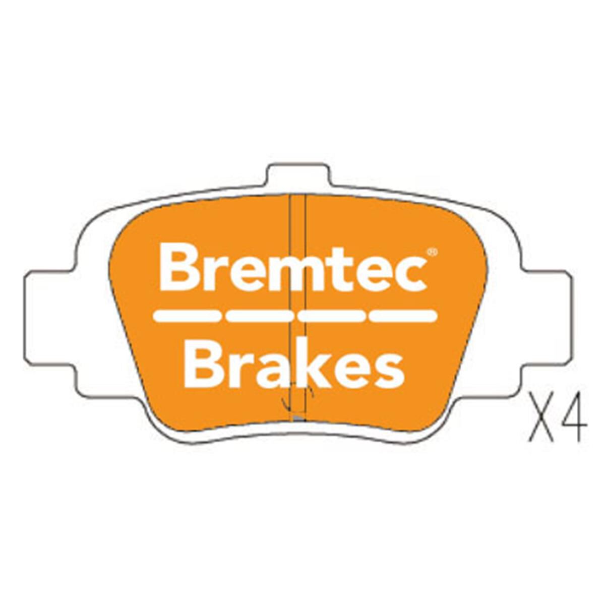 TRADE-LINE BRAKE PADS SET, , scaau_hi-res