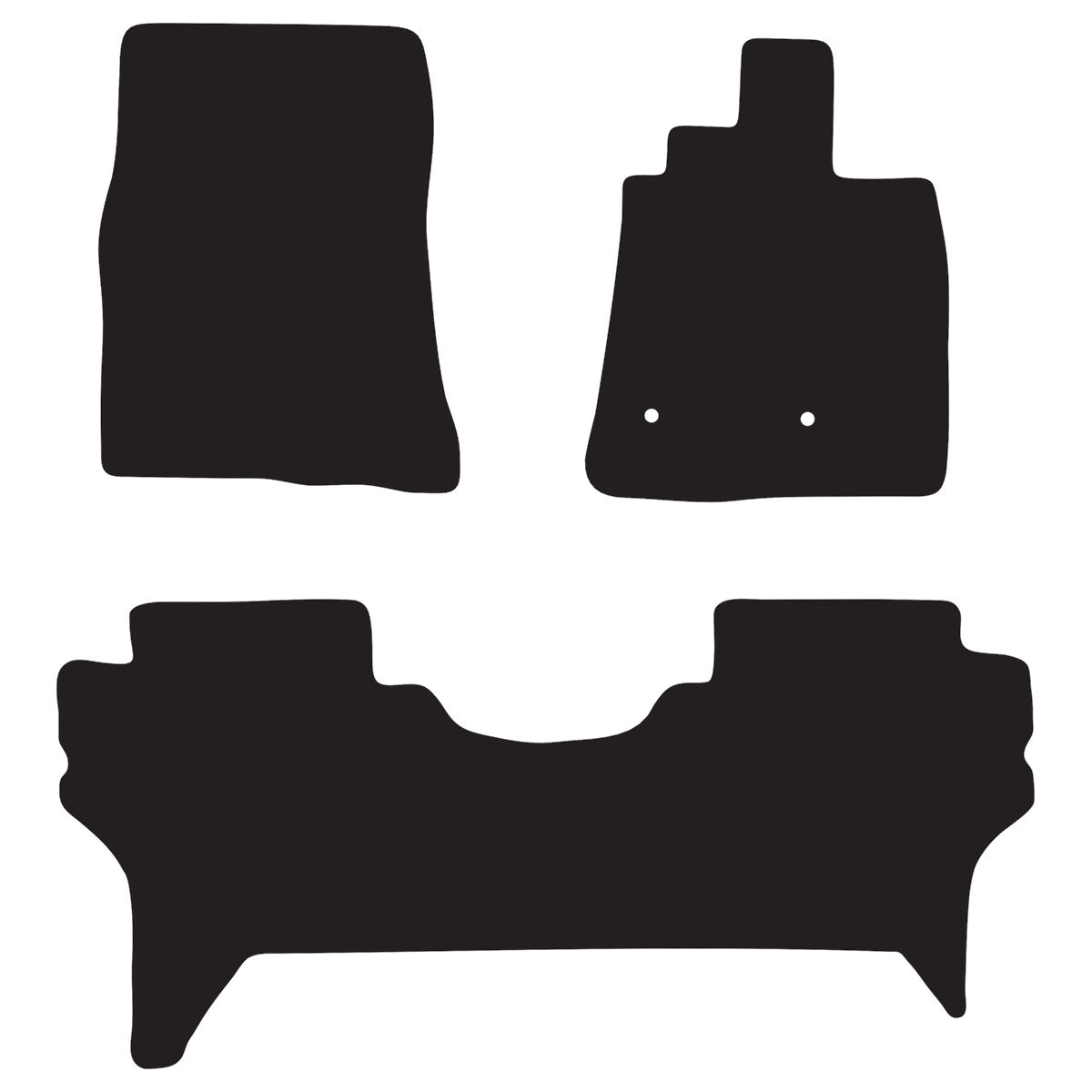 LUXURY CARPET CAR MATS FOR MITSUBISHI PAJERO (4TH GEN 4 DOOR) 2007 ONWARDS, , scaau_hi-res