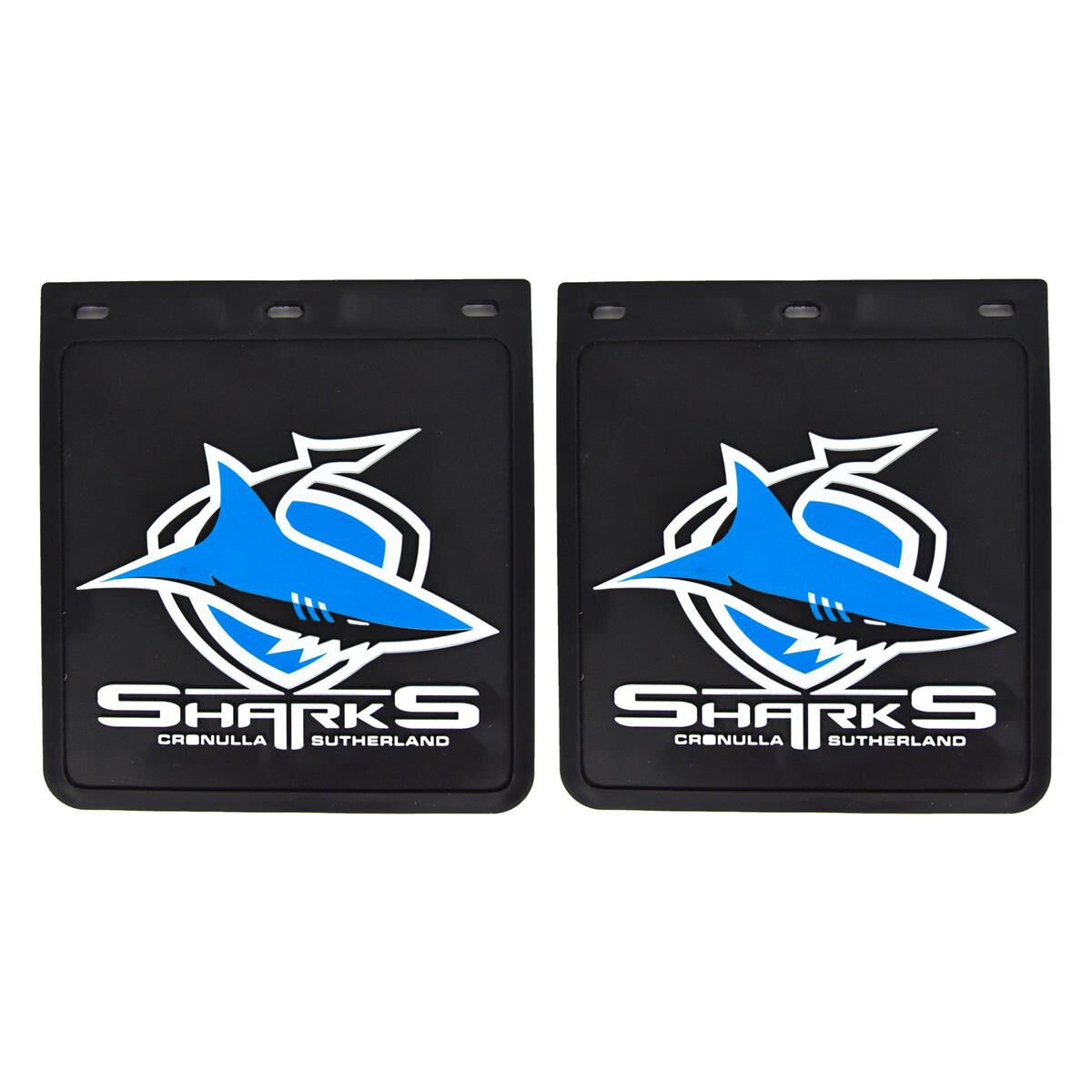 250MM DROP X 230MM WIDTH BLACK MONO MUDFLAP  - CRONULLA, , scaau_hi-res