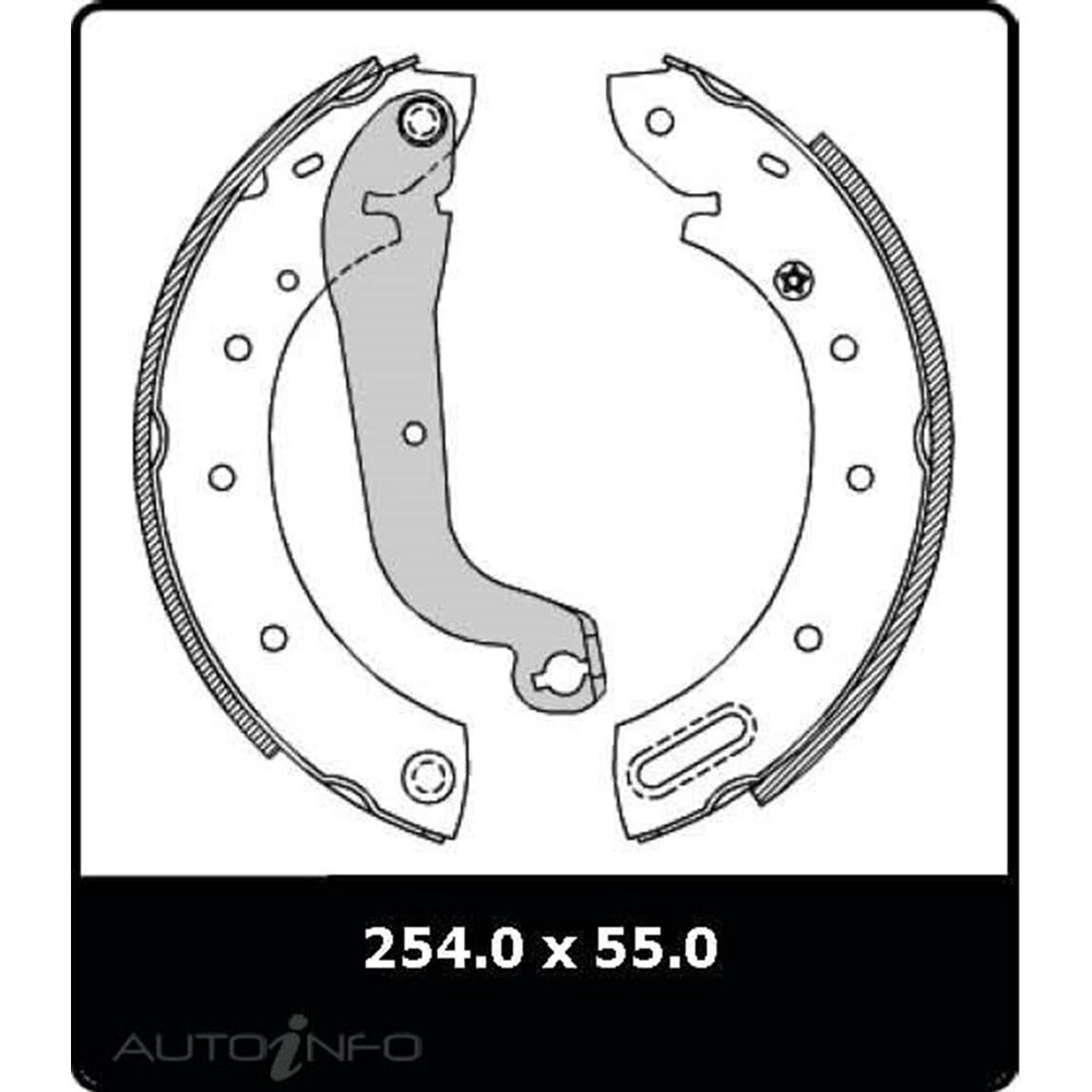 Protex Brake Shoes N3031 Supercheap Auto