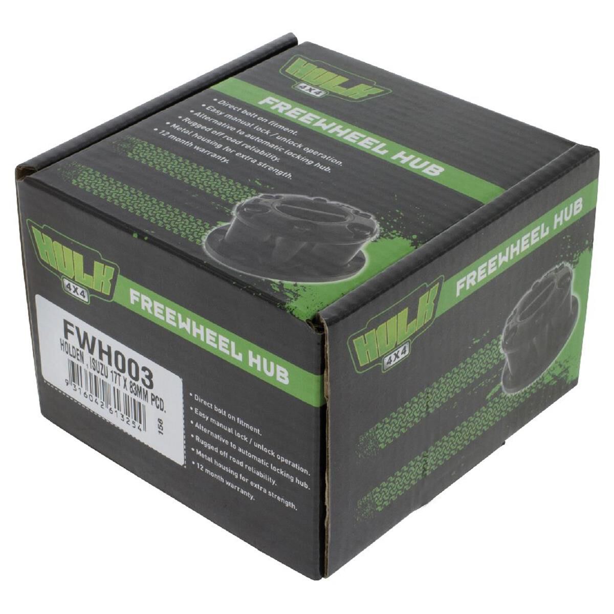 FREE WHEEL HUB RODEO D MAX COLORADO JACKAROO PCD83MM  MU MU-X BIGHORN, , scaau_hi-res