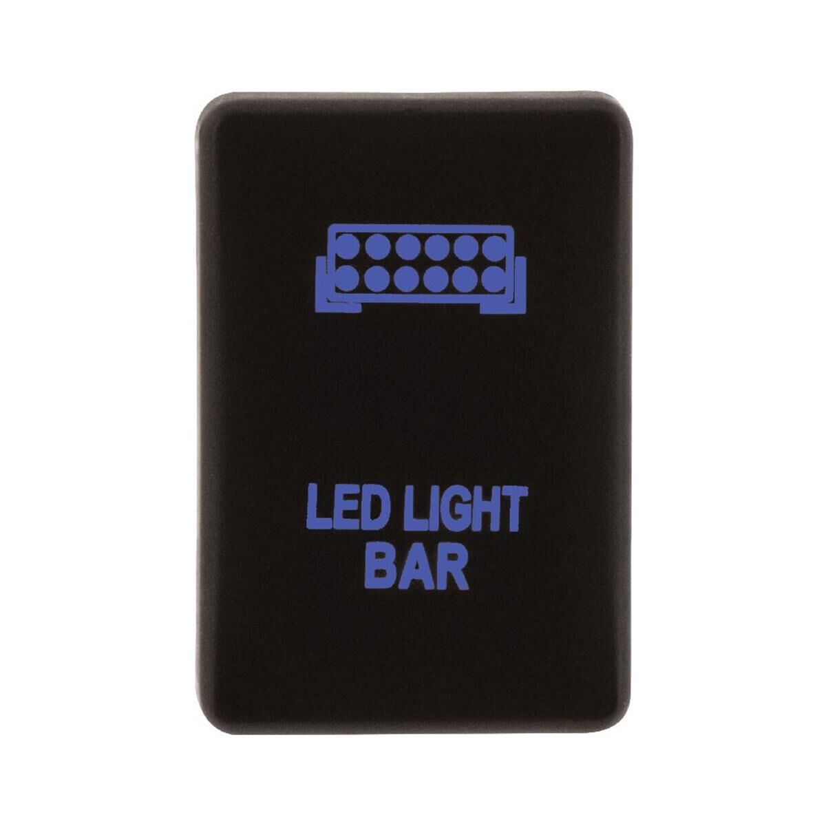 Hulk 4x4 12V Push Button LED Light Bar On/Off Switch with Blue LED ...