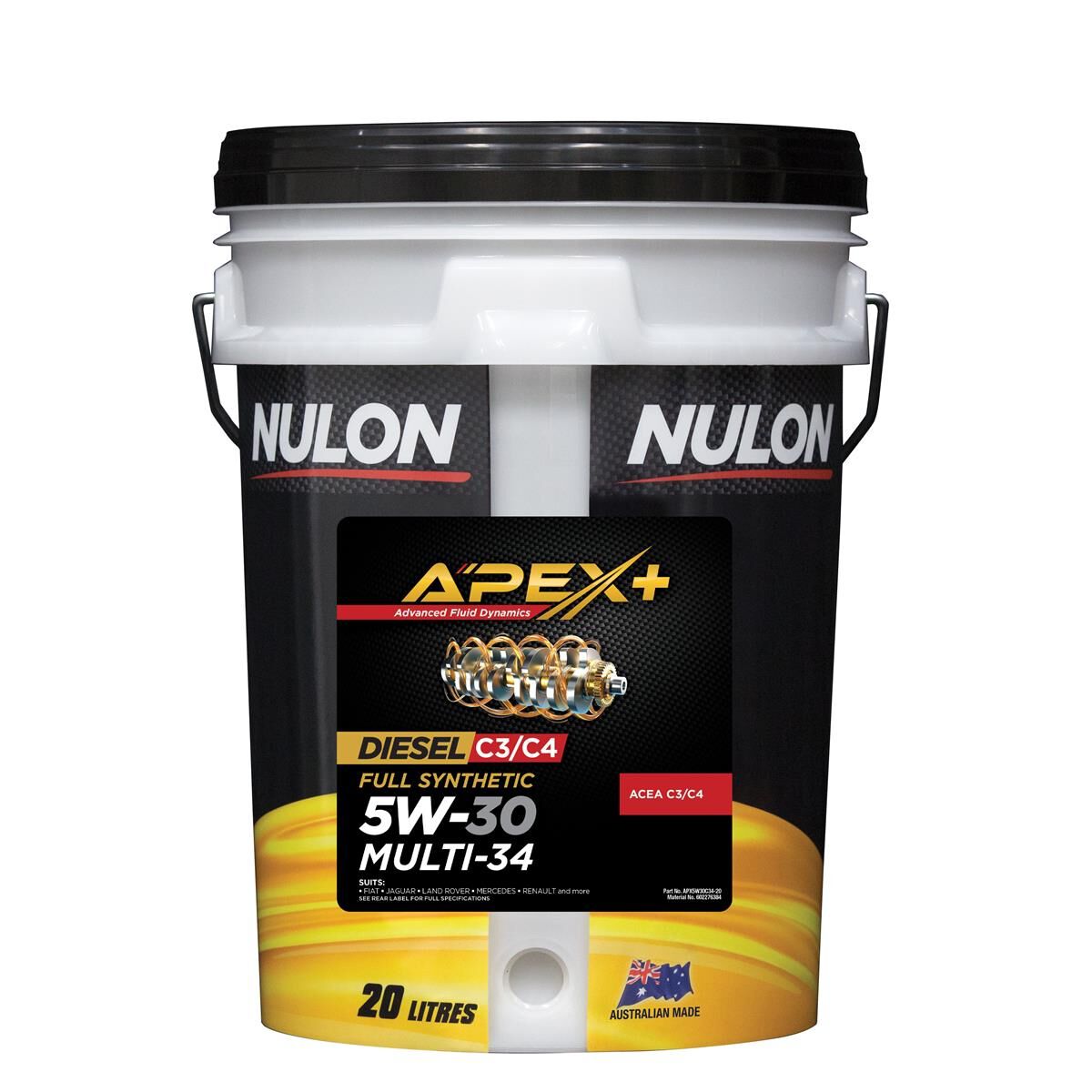 20L NULON APEX+ 5W-30 MULTI-34, , scaau_hi-res