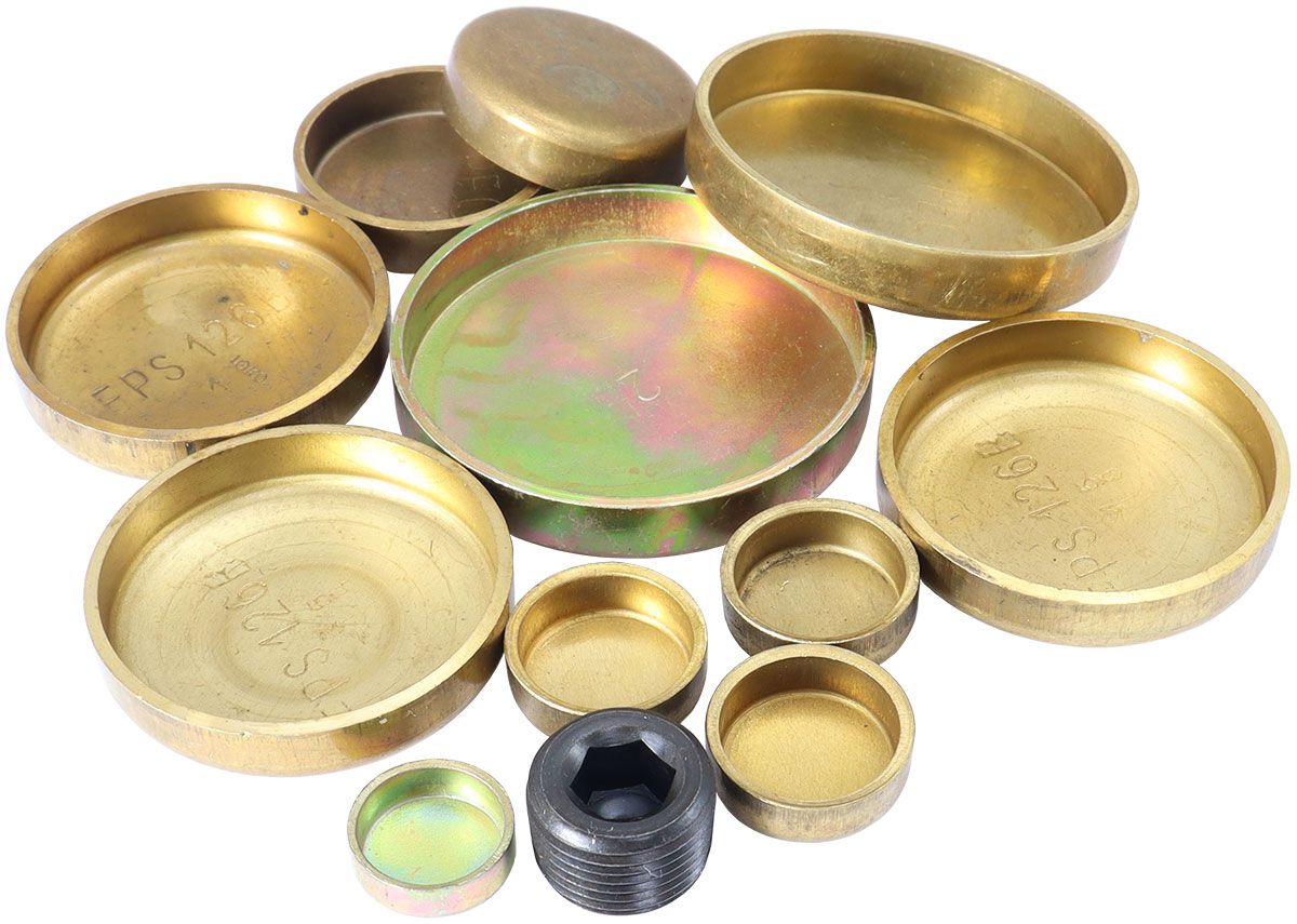 HOLDEN 6 WELSH PLUG KIT 149 161 173 179 186 202 BRASS, , scaau_hi-res