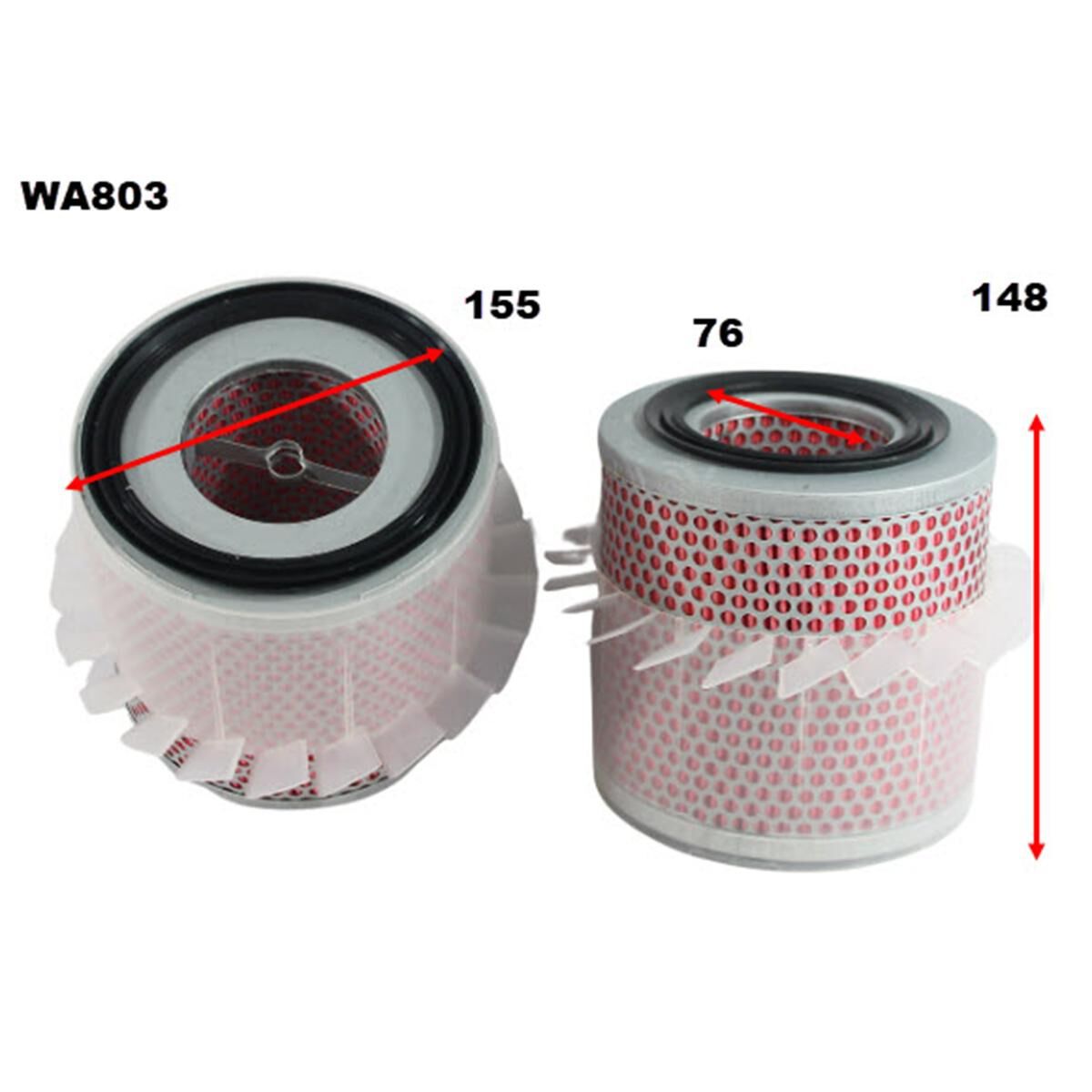 Wesfil Air Filter - WA803 | Supercheap Auto