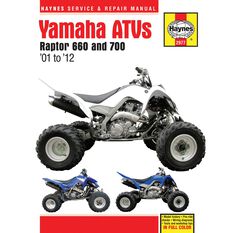 YAMAHA RAPTOR 660 & 700 ATVS 2001 - 2012, , scaau_hi-res