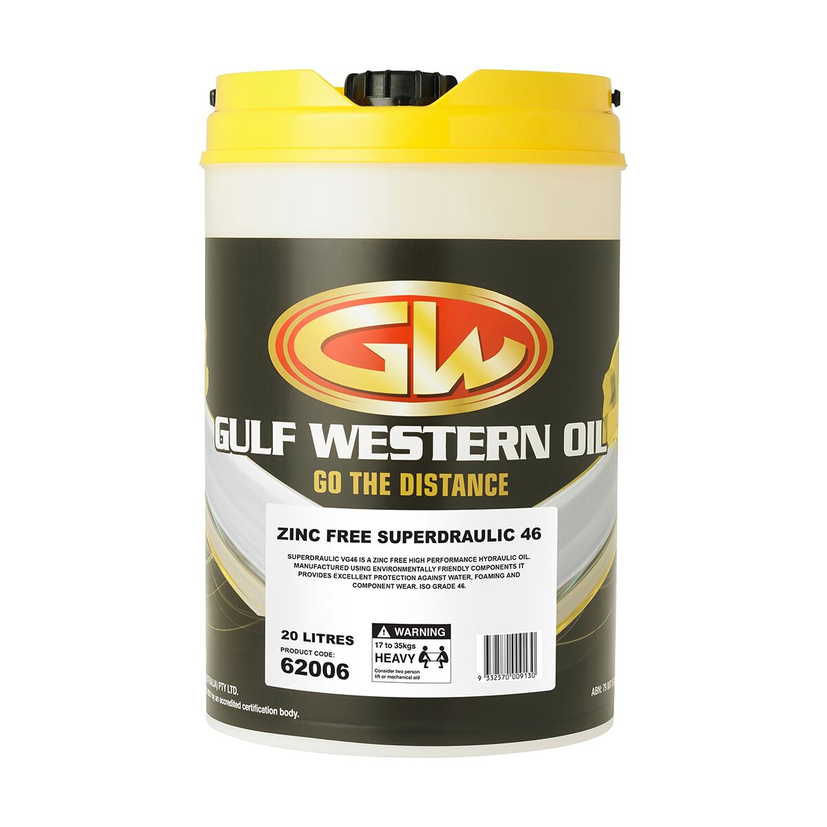 SUPERDRAULIC ZINC FREE 46 20L, , scaau_hi-res