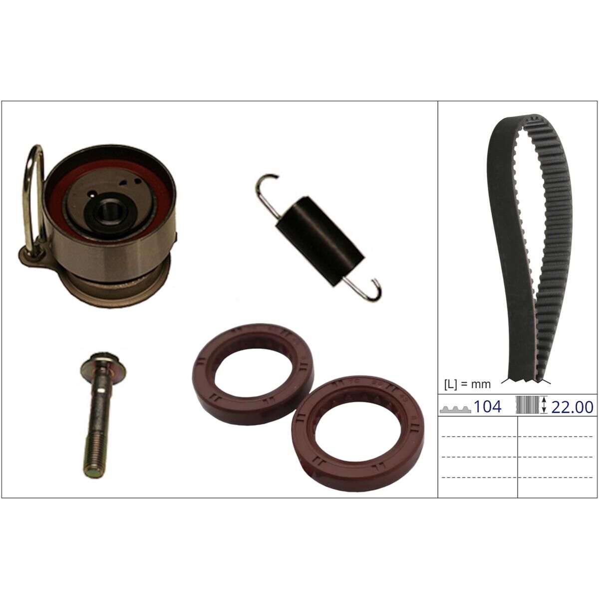 TIMING BELT KIT, , scaau_hi-res