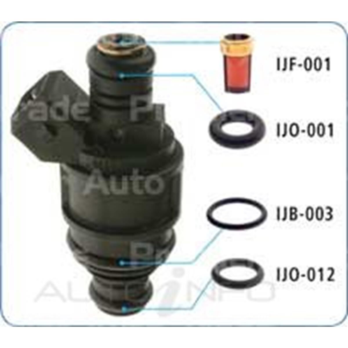 Fuel Injector Service Kit, , scaau_hi-res