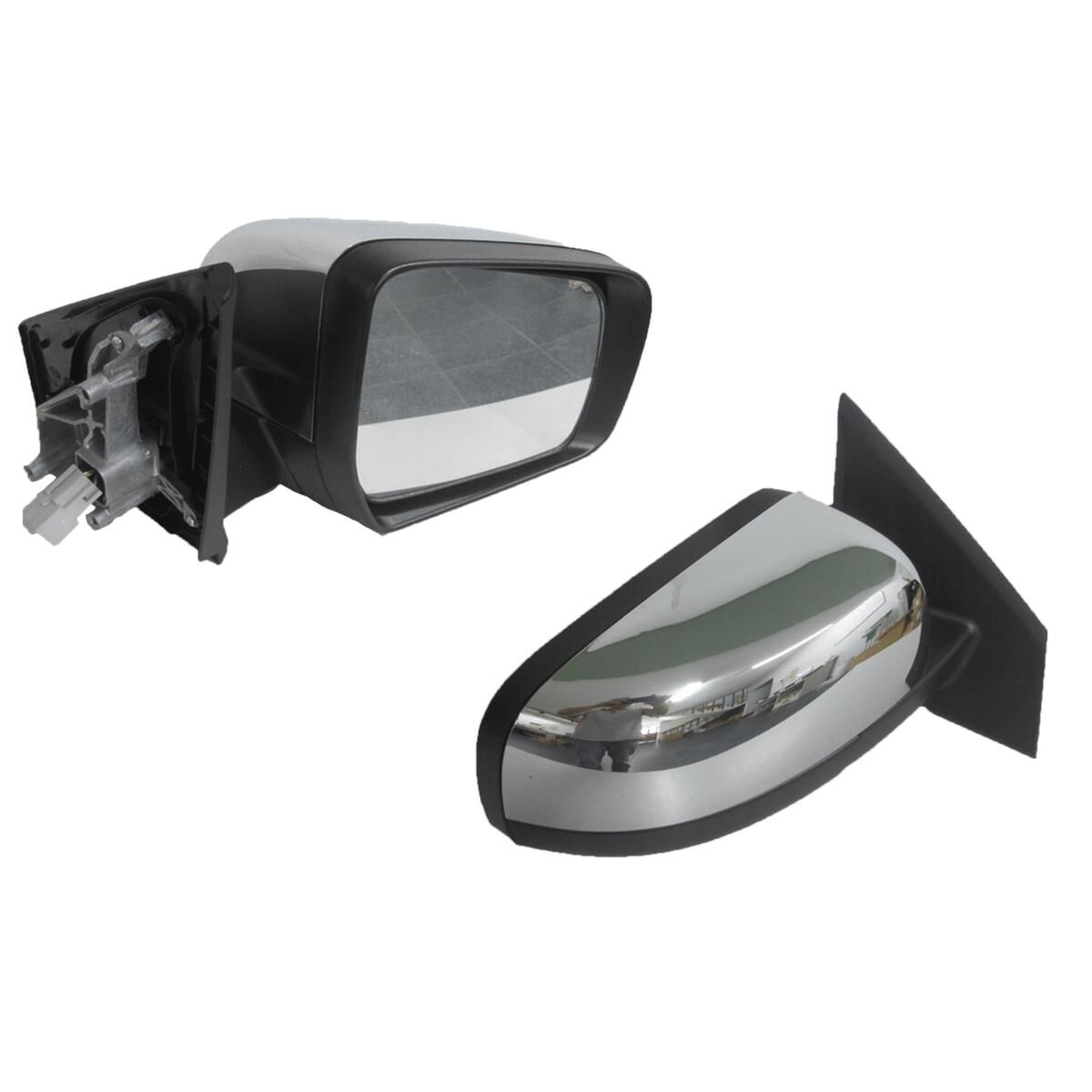 MAZDA  BT50 UP/UR  10/2011 ~ 2016  ELECTRIC DOOR MIRROR  BLACK / CHROME PAINTING  RIGHT HAND SIDE, , scaau_hi-res