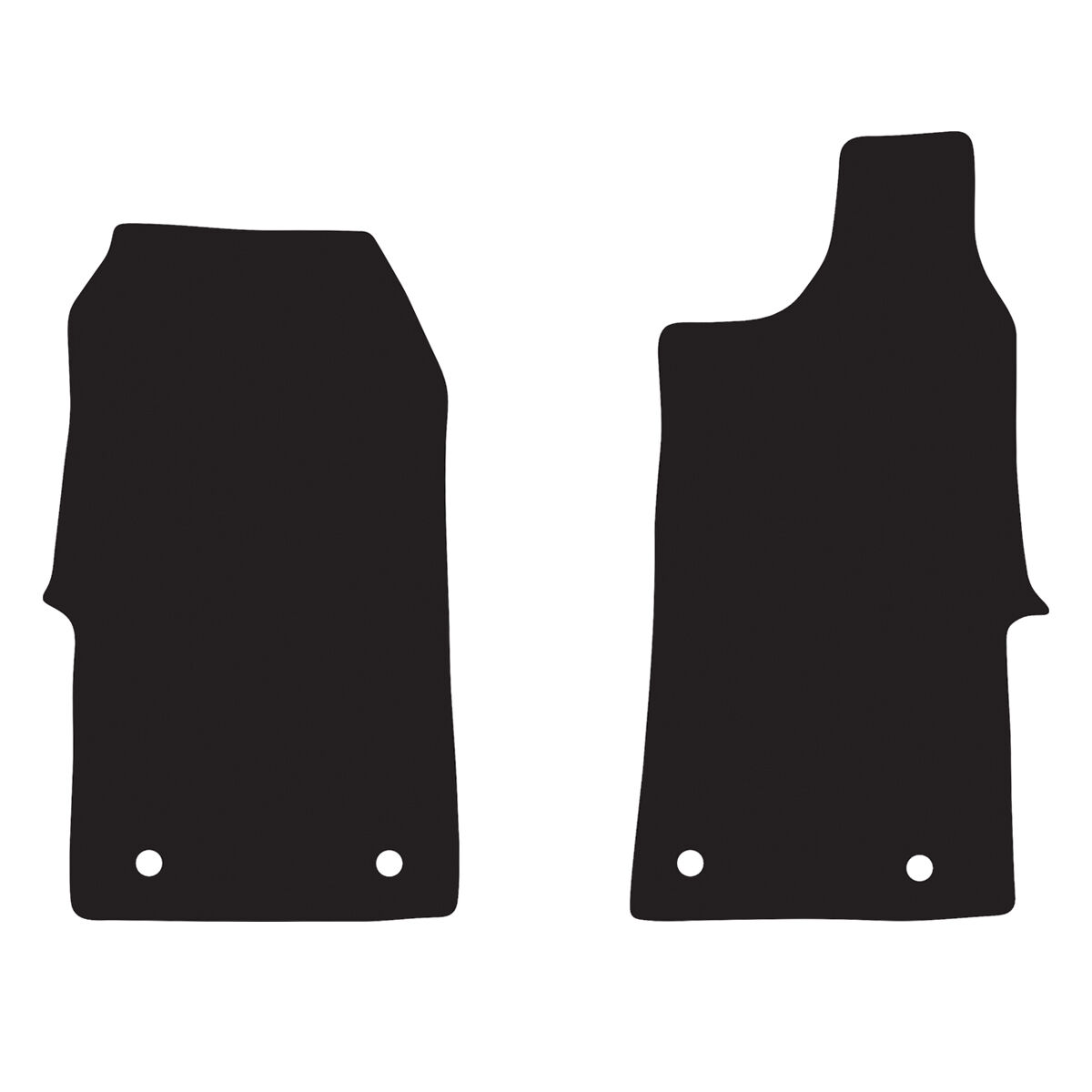 EXECUTIVE RUBBER CAR MATS FOR LDV DELIVER 9 2020 ONWARDS, , scaau_hi-res