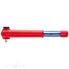 KNIPEX 1000V TORQUE WRENCH 3/8" DRIVE, , scaau_hi-res