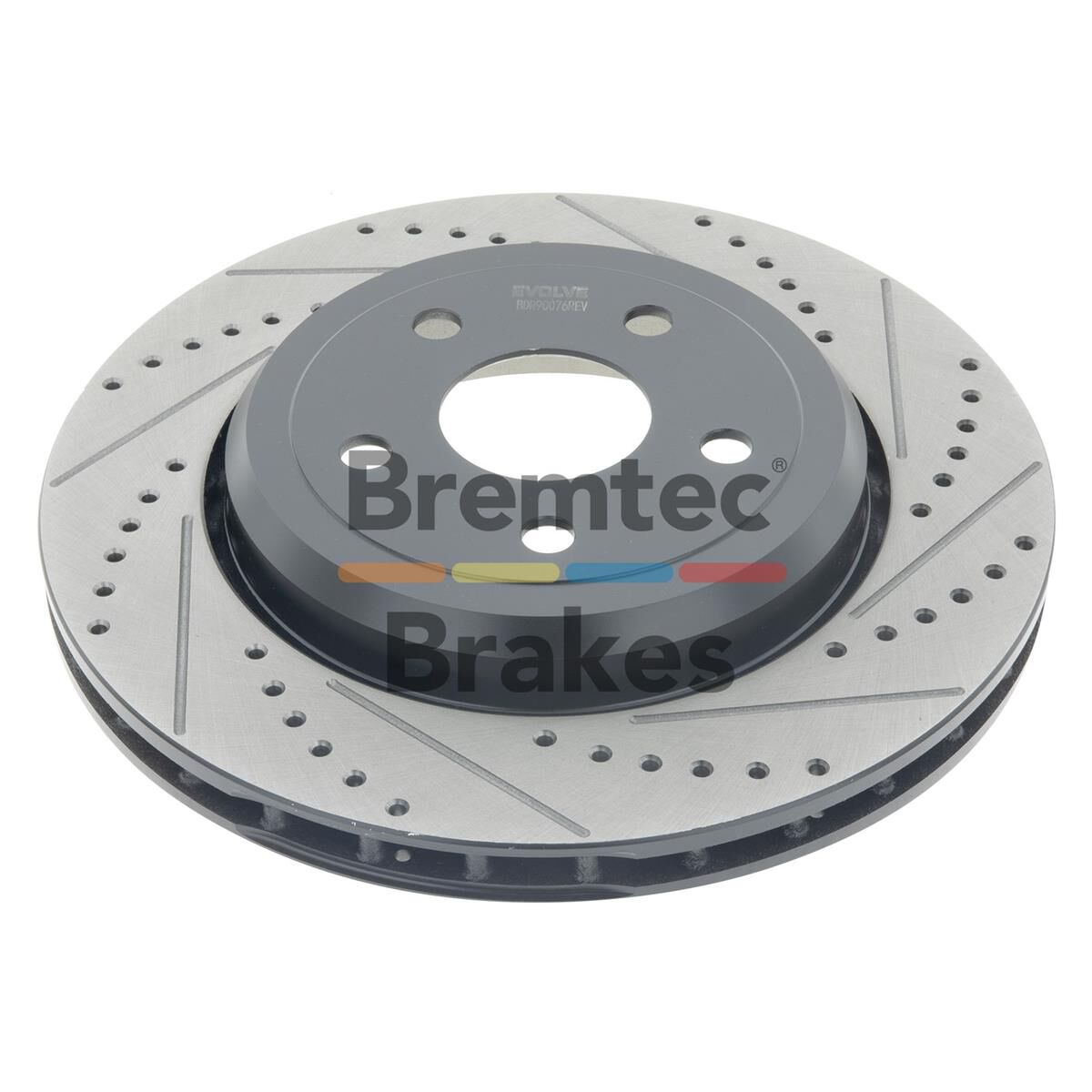 Bremtec EVOLVE FS2 Performance+ Brake Rotor - Single Rear, BDR90076REV ...