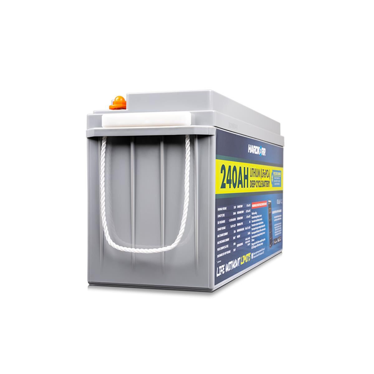240AH COLD CLIMATE LITHIUM LIFEPO4 DEEP CYCLE BATTERY W/BLUETOOTH, , scaau_hi-res