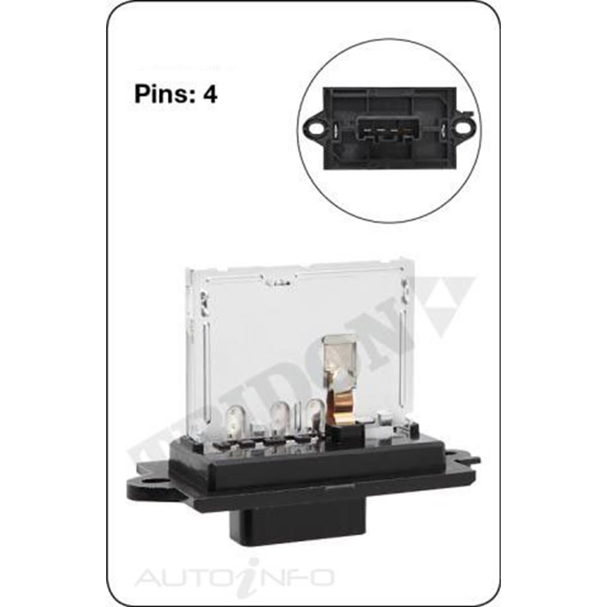 TRIDON HEATER FAN RESISTOR, , scaau_hi-res