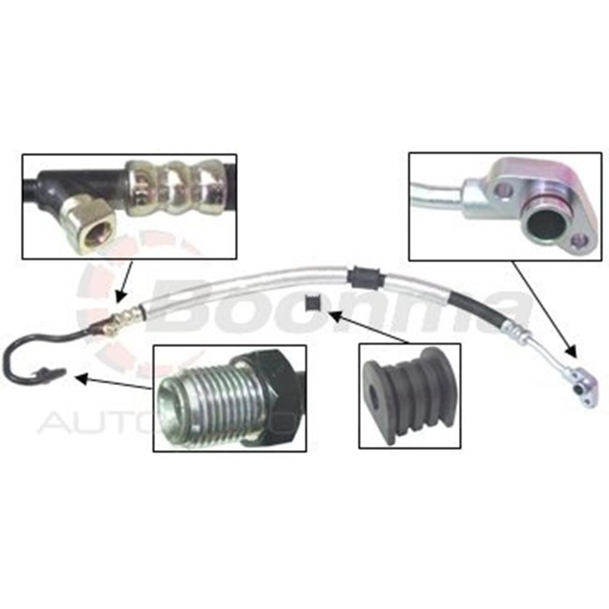 ACCORD CM6 3.0L 03-08 P/S HOSE, , scaau_hi-res