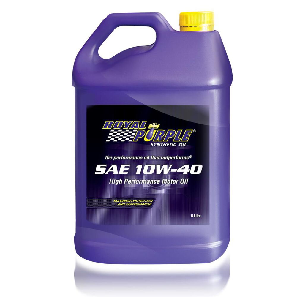 Royal Purple Motor Oil - 10W-40, 5 Litres | Supercheap Auto