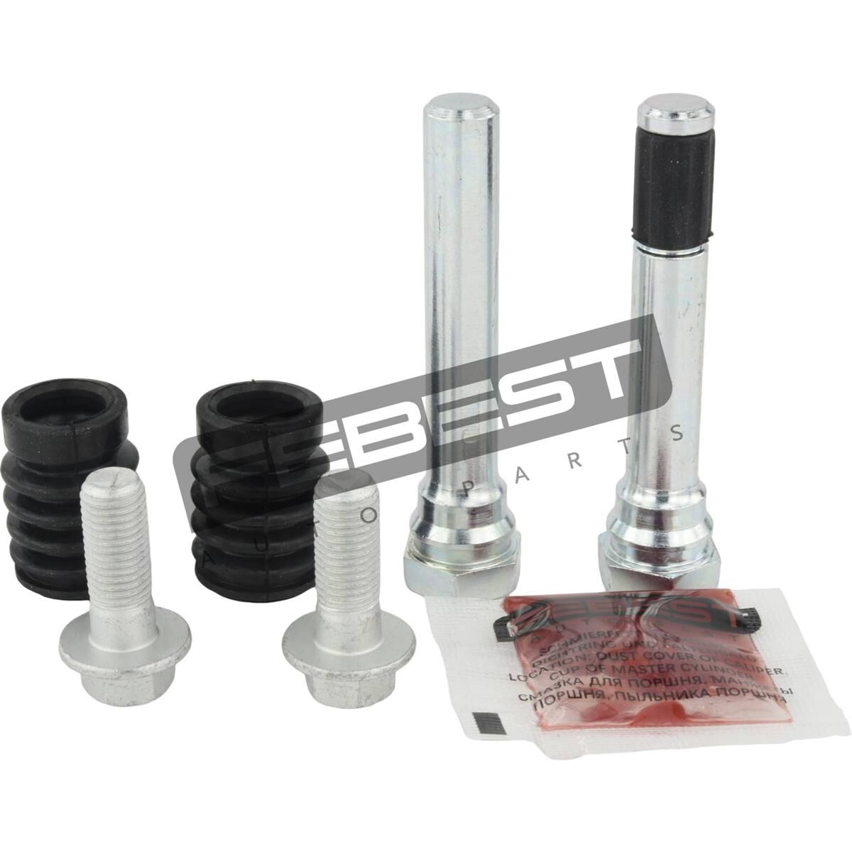 FRONT CALIPER SLIDE PIN KIT (SET FOR ONE SIDE), , scaau_hi-res