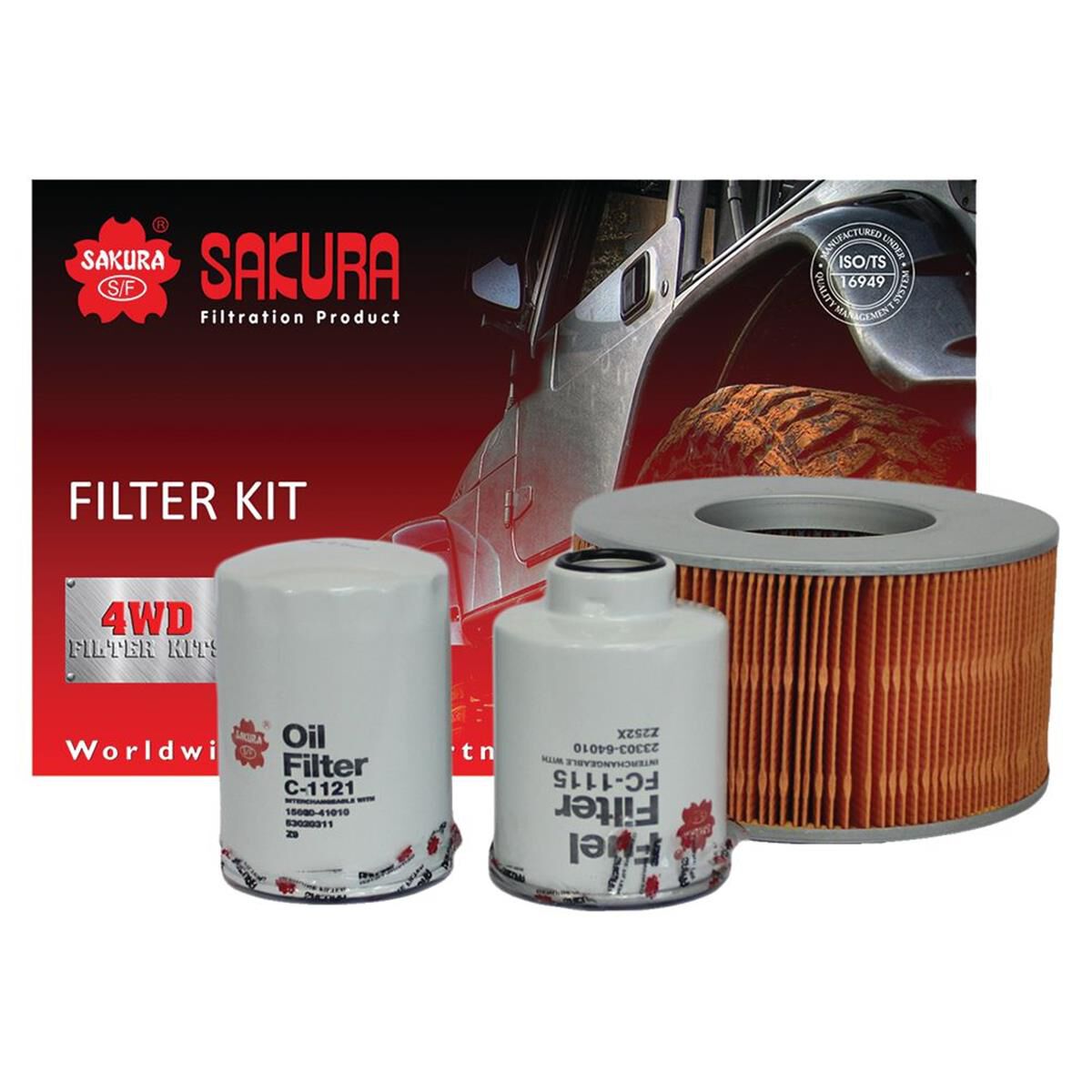 FILTER KIT OIL AIR FUEL TOYOTA, , scaau_hi-res