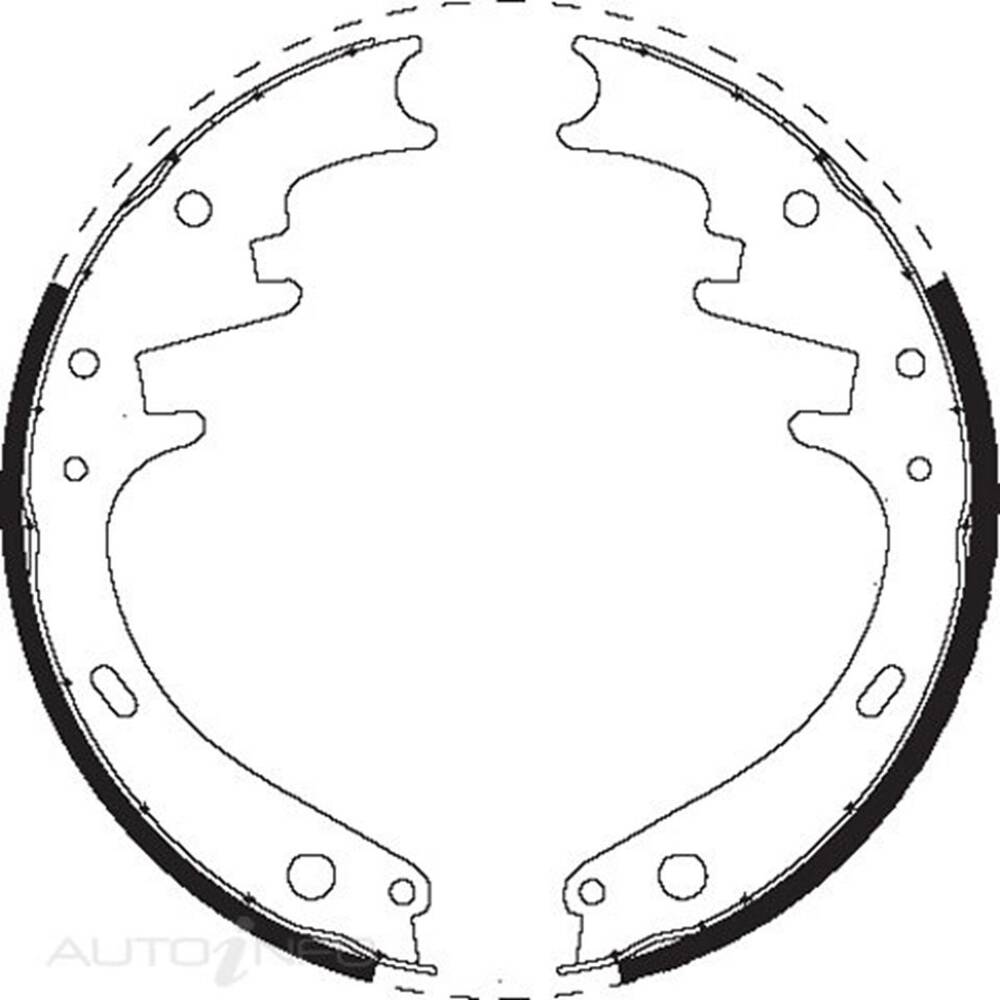 Bendix Brake Shoes BS1323 Supercheap Auto