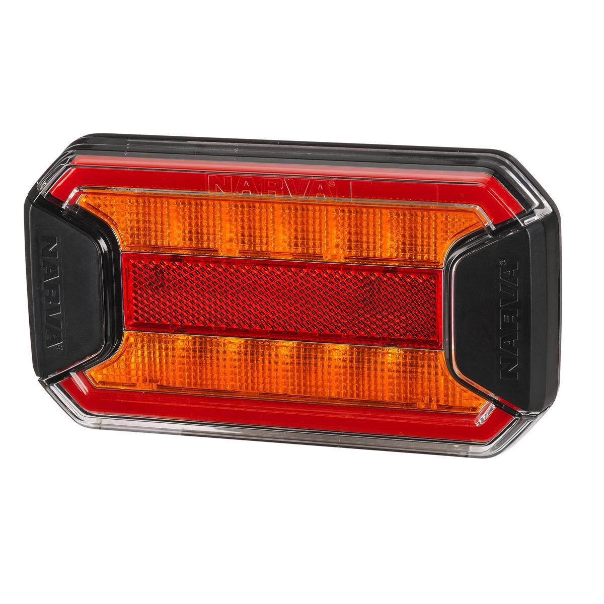Narva 9-33 Volt LED Tail and Indicator Lamp with In-Built Reflector, Coloured Lens and 0.5m of Hard-Wired Cable, , scaau_hi-res