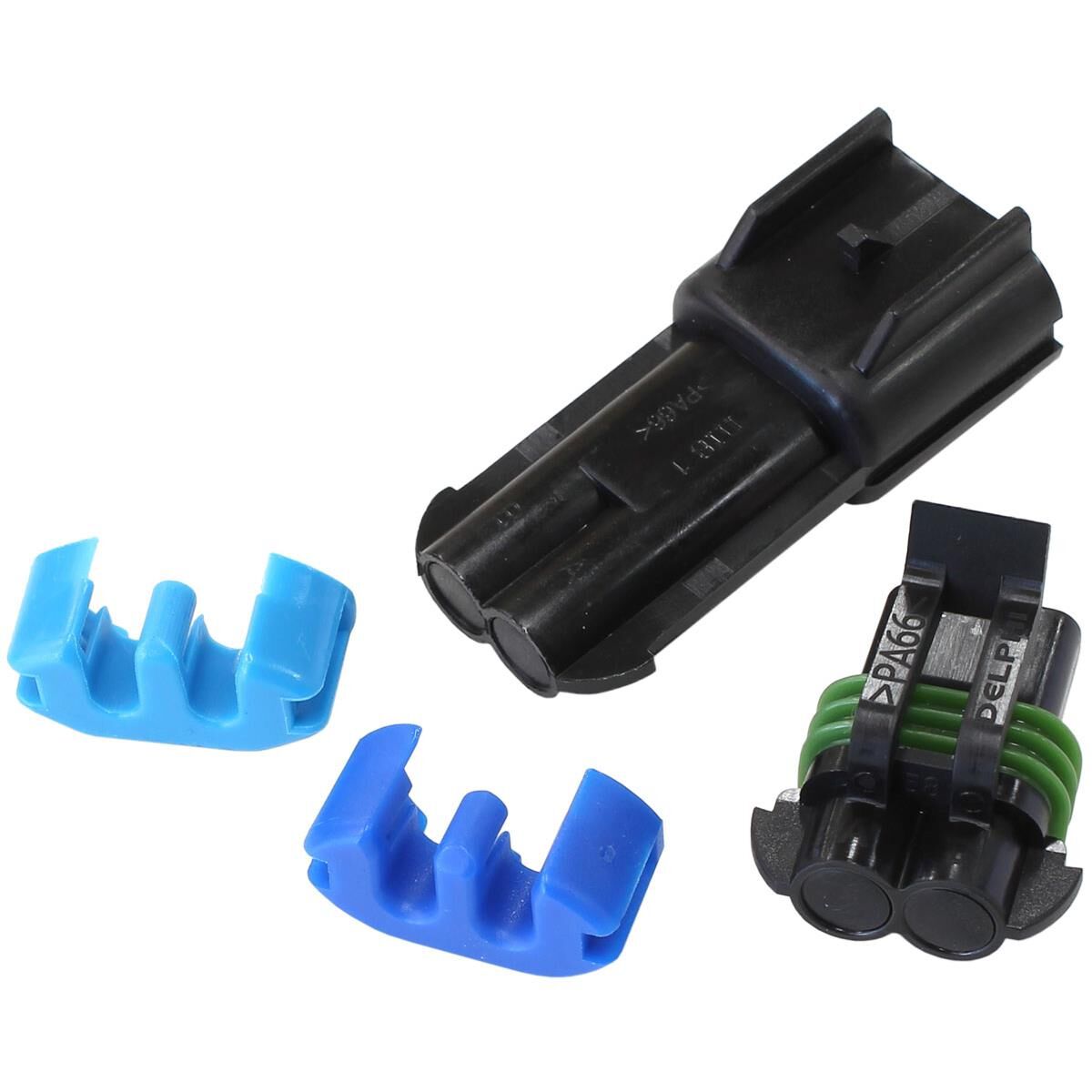 DELPHI WALBRO TI BLANK OFF PLUG FEMALE & MALE CONNECTOR, , scaau_hi-res