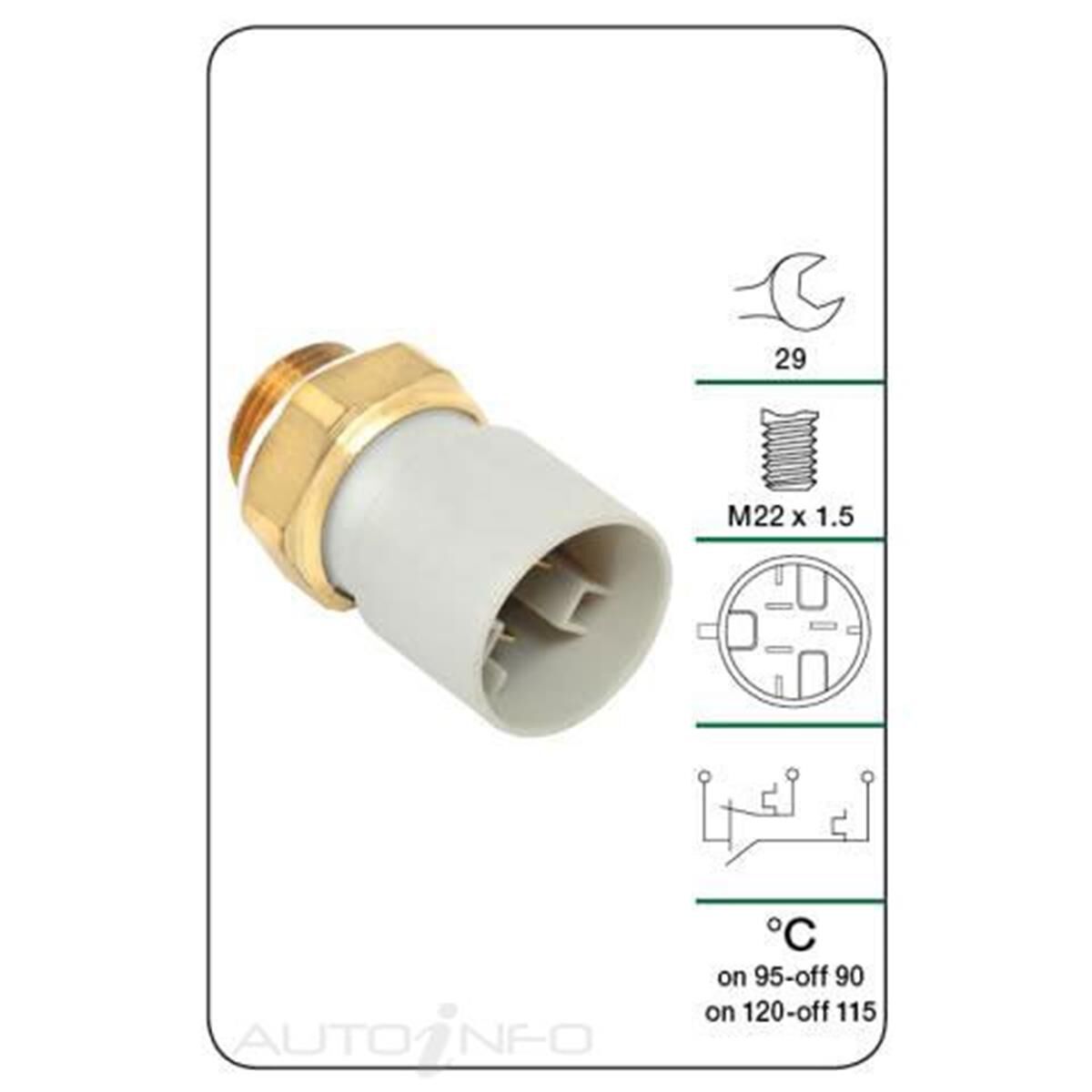 TRIDON THERMO FAN SWITCH, , scaau_hi-res