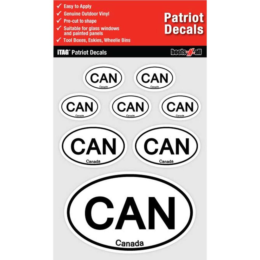 Patriot Decals Sheet Canada Supercheap Auto