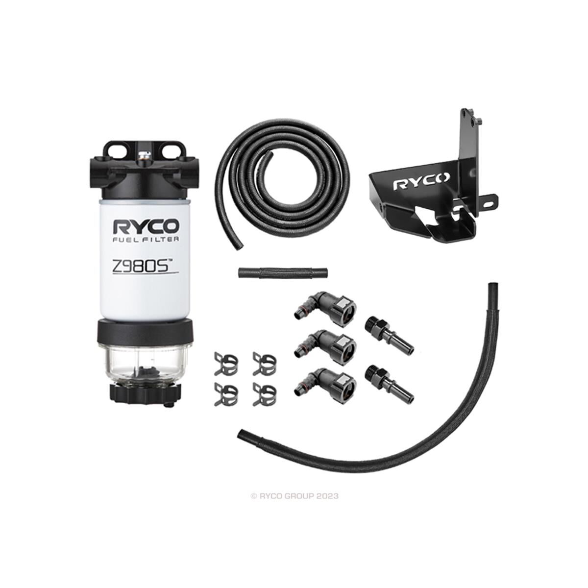 RYCO 4X4 UPGRADE FUEL WATER KIT, , scaau_hi-res