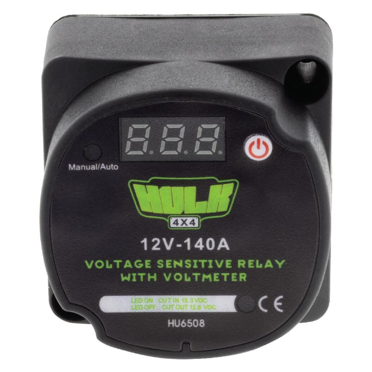 VSR & VOLTMETER 140AMP 12V CUT IN 13.3V CUT OUT 12.8V, , scaau_hi-res