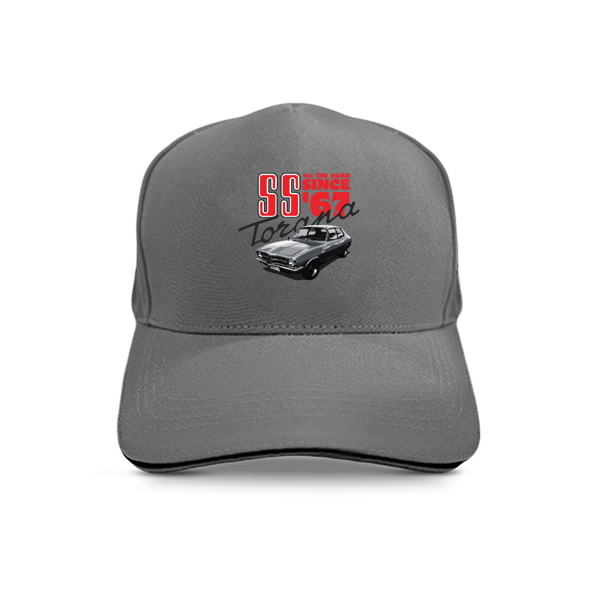 YOUTH 5-PANEL CAP-GREY [SS ON THE ROAD SINCE'67], , scaau_hi-res