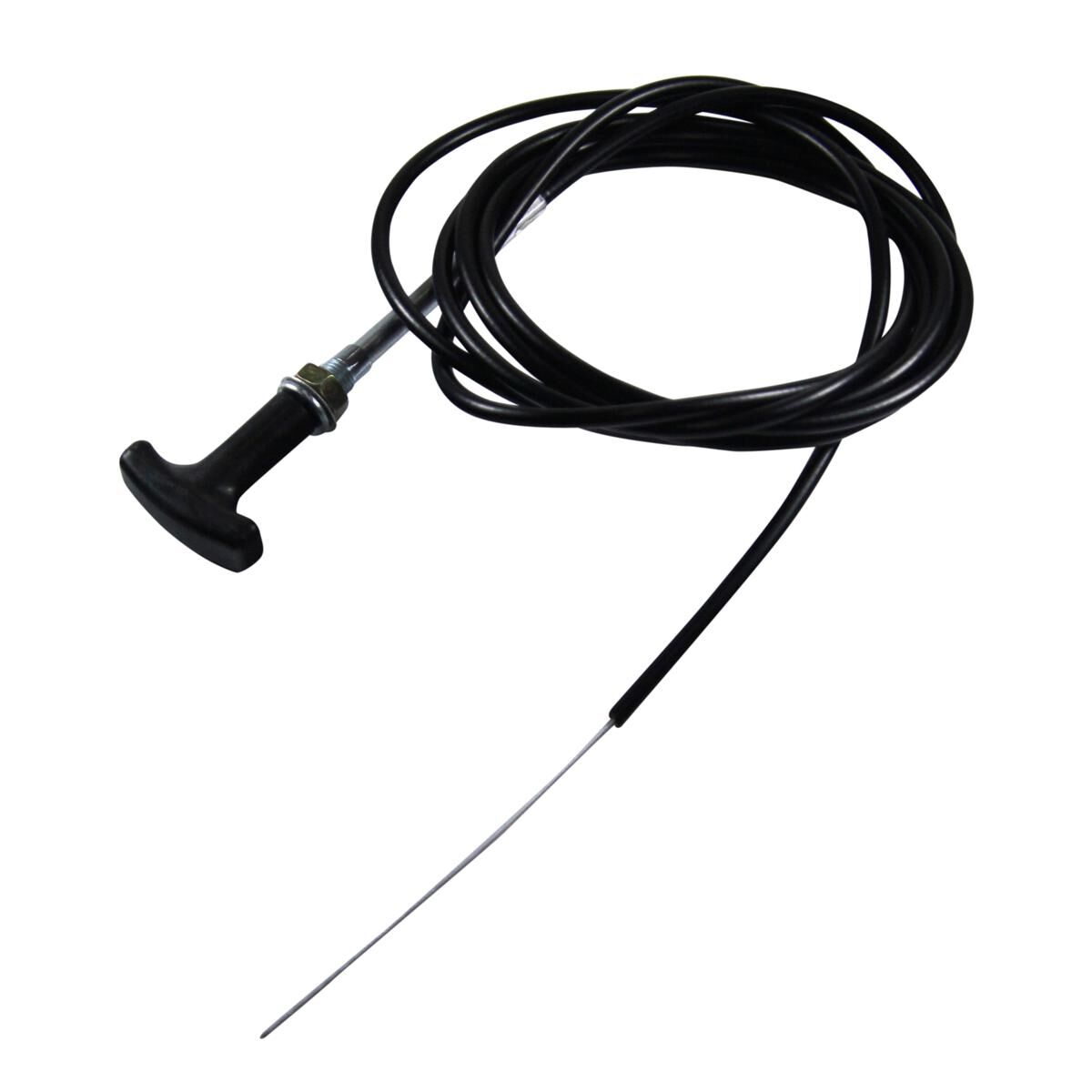 Bonnet Cable T Bar Handle 100 Inch Long, , scaau_hi-res