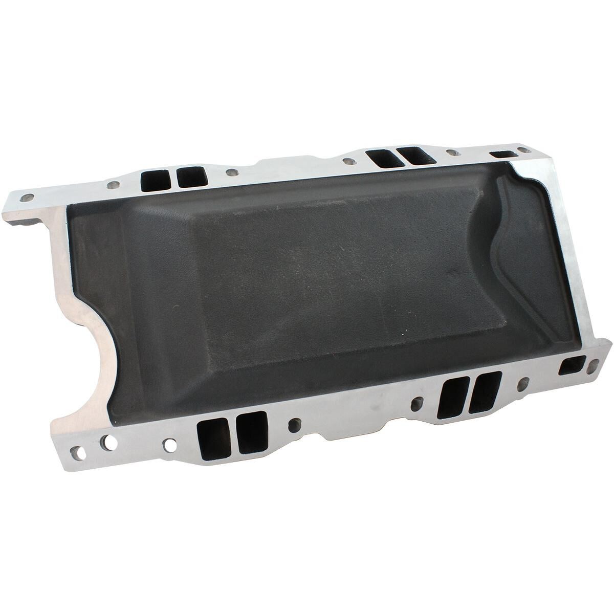 SB CHRYSLER AIR GAP INTAKE MANIFOLD DUAL PLANE 318 360 BLACK AEROFLOW - AF6010-3005, , scaau_hi-res
