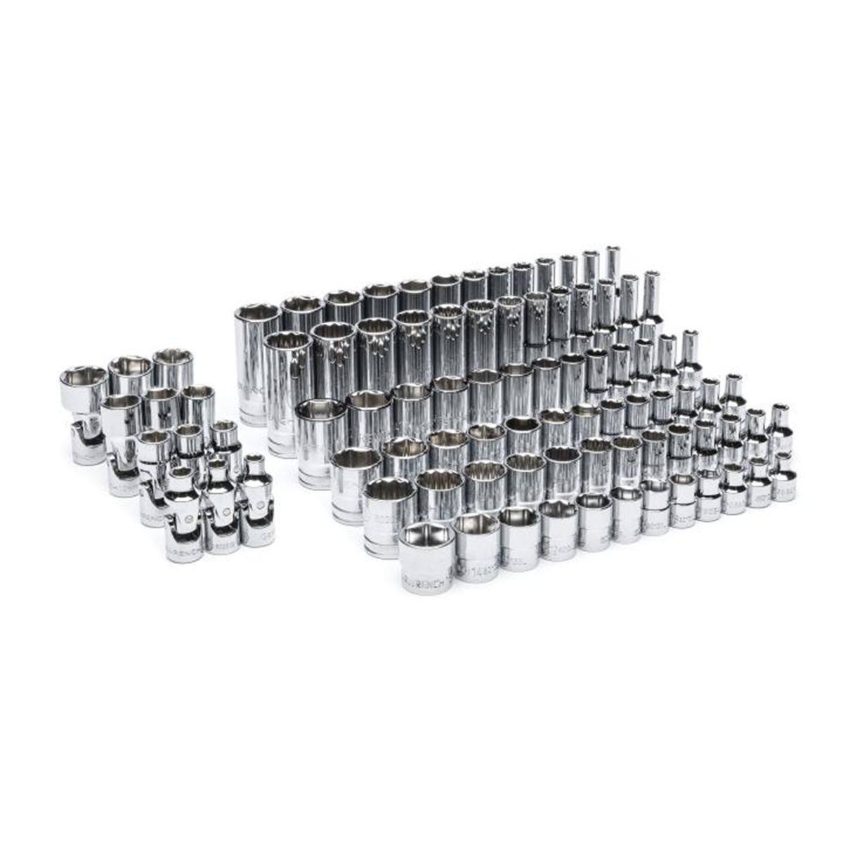 89 PIECE 1/4&rdquo; DRIVE MASTER METRIC SOCKET SET IN FOAM STORAGE TRAY, , scaau_hi-res