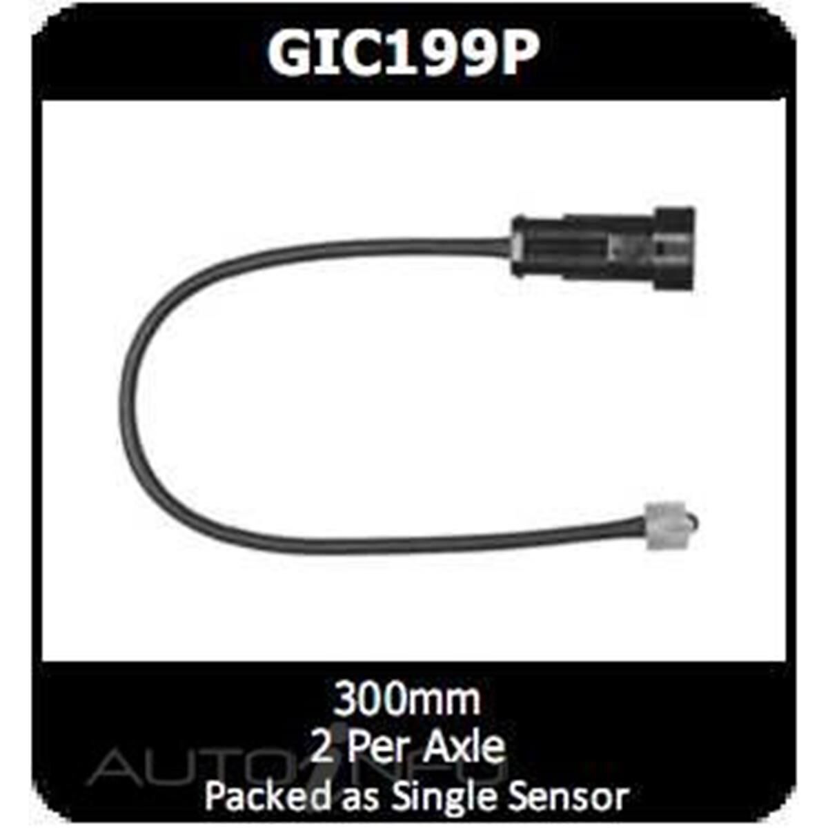 PTX DISC PAD WEAR SENSOR SINGLE, , scaau_hi-res