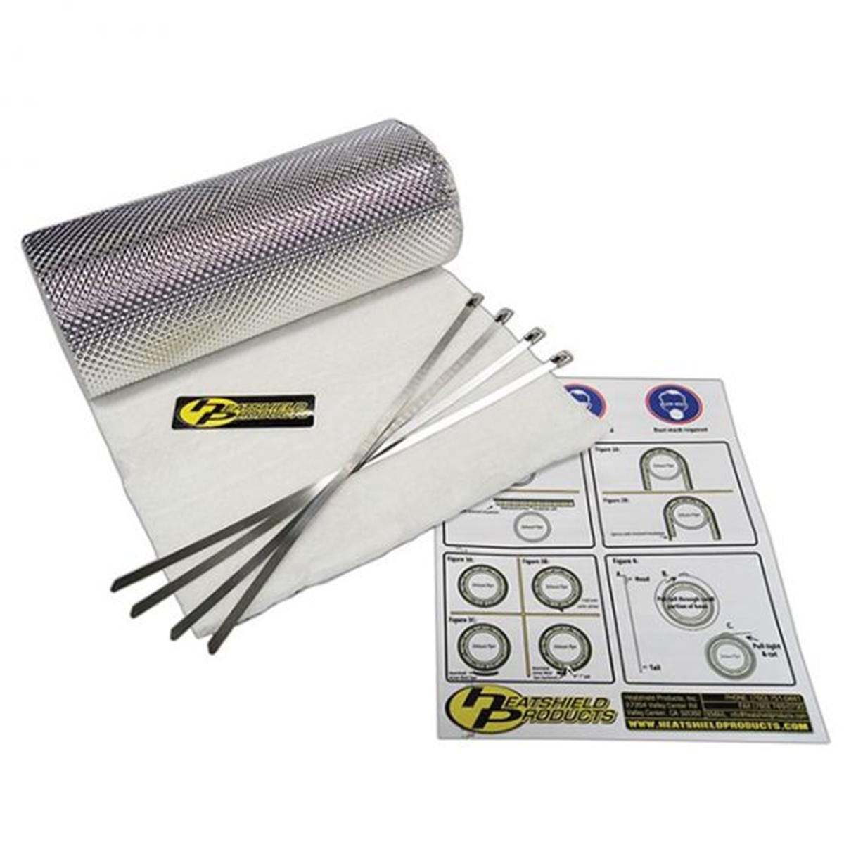 Heatshield Armor Kit 1/2 thk x 1 ft W x 3 ft L, , scaau_hi-res
