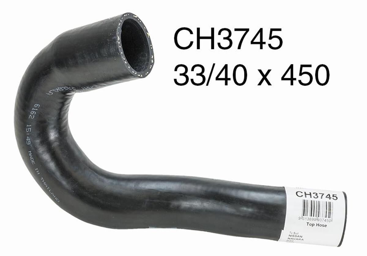 Radiator Upper Hose  - NISSAN NAVARA D22 - 3.0L I4 Turbo DIESEL - Manual & Auto, , scaau_hi-res