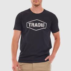 TRADIE TEE BLACK XL, , scaau_hi-res