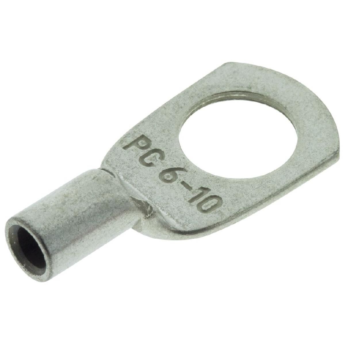 PKT 10 CABLE LUG 6mm x 10mm, , scaau_hi-res