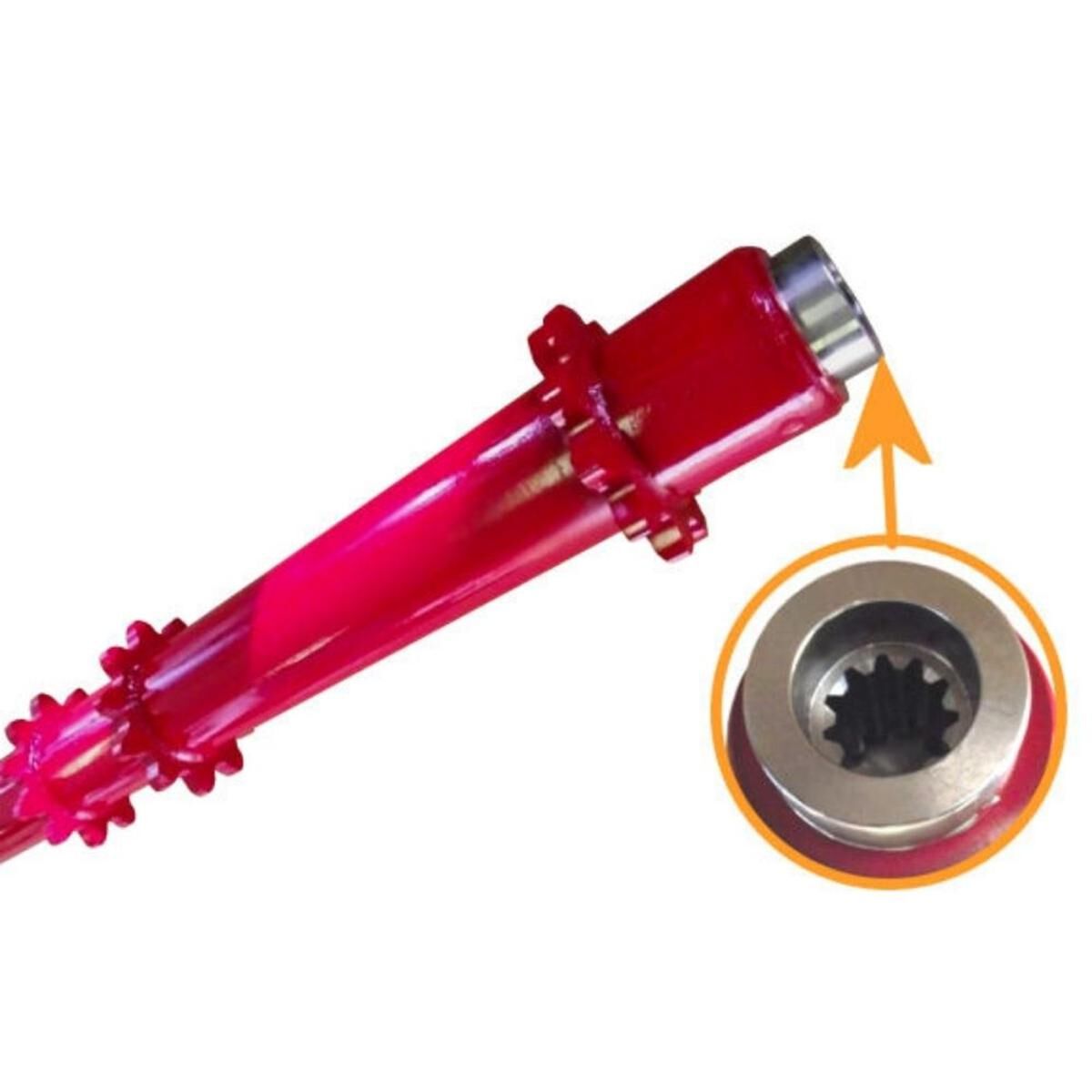 FEEDER HOUSE SPROCKET TUBE SPLINED REPAIR HUB, , scaau_hi-res