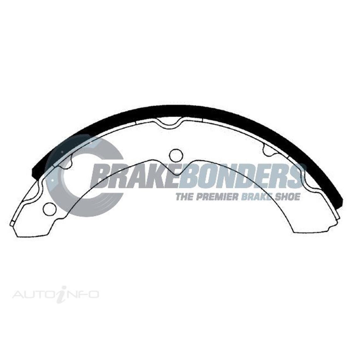 Brake Shoes - Toyota 320mm, , scaau_hi-res