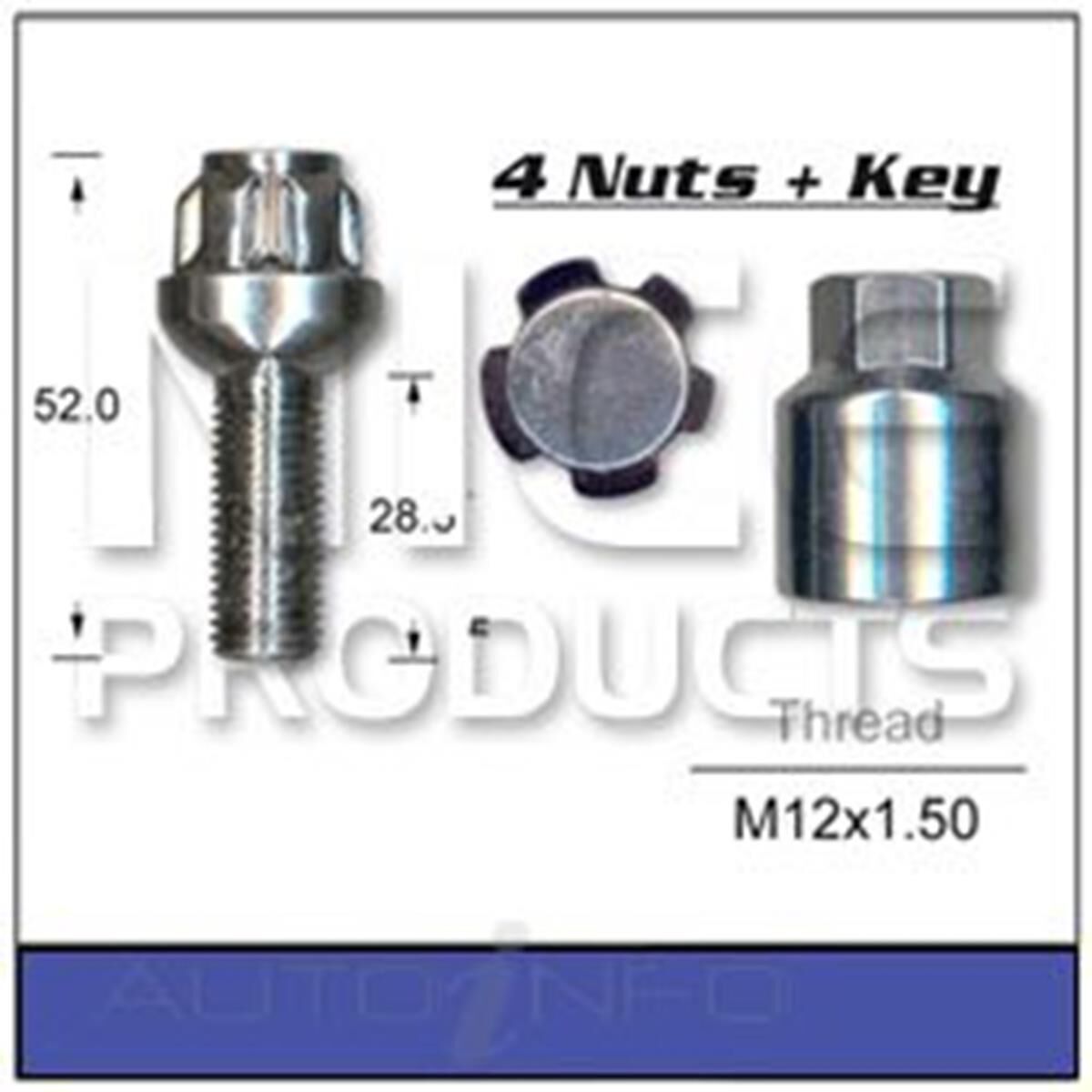 Lock Nuts (set of 4), , scaau_hi-res