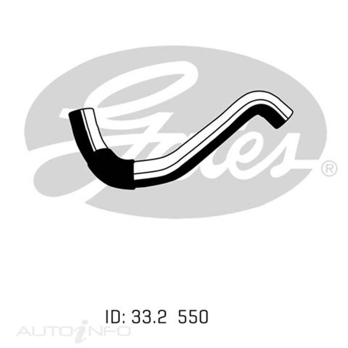 05-2228 GATES RADIATOR HOSE, , scaau_hi-res