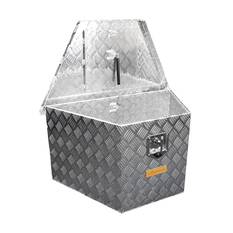 Sunrise Aluminium Tool Box Draw Bar Mounted 865 x 485 x 460mm, , scaau_hi-res