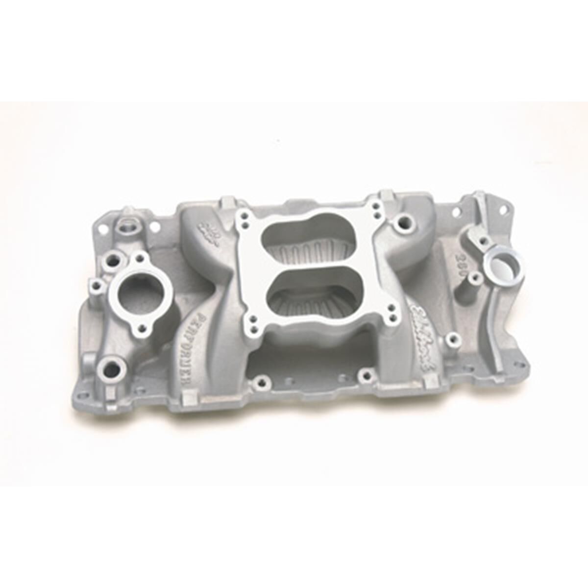 PERFORMER AIR GAP MANIFOLD SBC CHEVROLET INTAKE, , scaau_hi-res