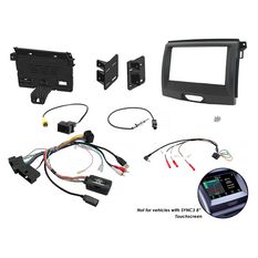 INSTALL KIT TO SUIT FORD RANGER PX 2 (BLACK), , scaau_hi-res